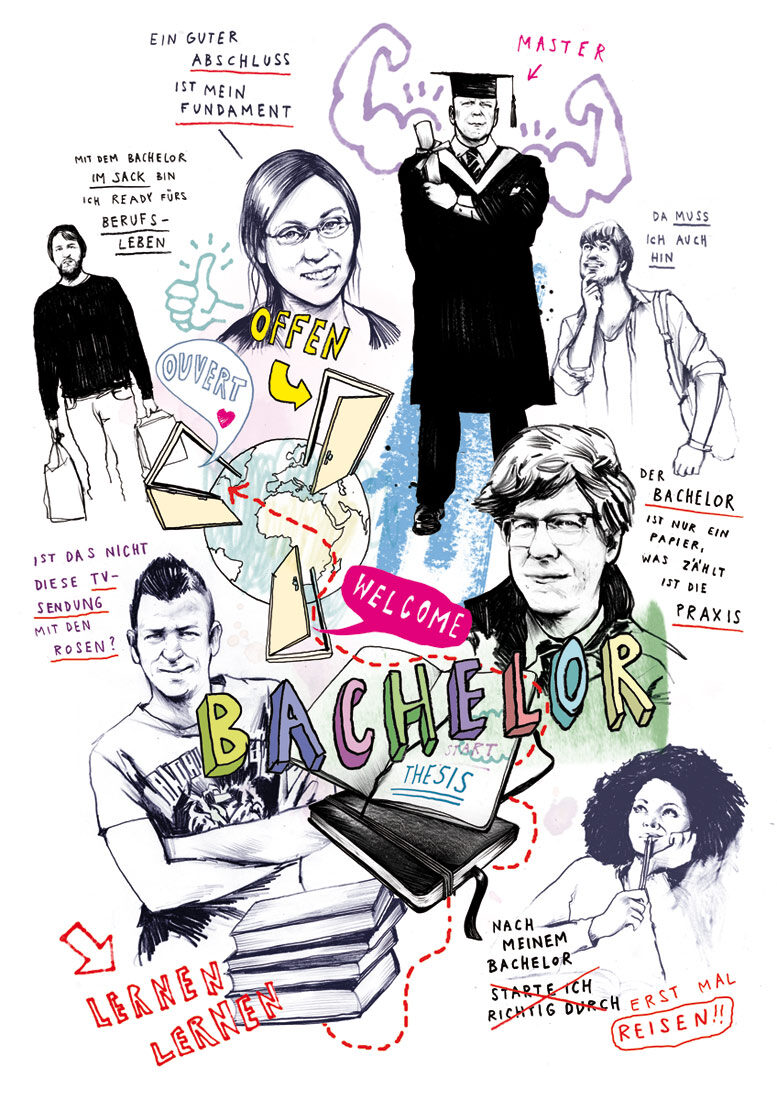 Bacheleor - Kornel Illustration | Kornel Stadler portfolio