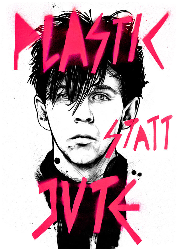 Plastik statt jute - Kornel Illustration | Kornel Stadler portfolio