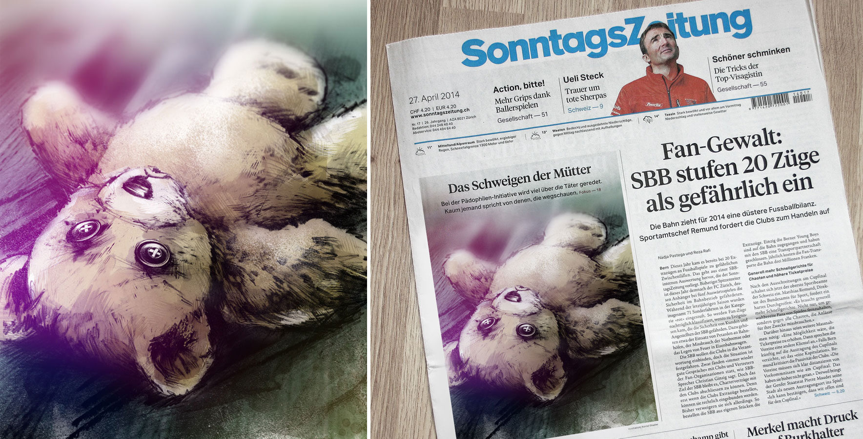 Foto SZ Teddy1 - Kornel Illustration | Kornel Stadler portfolio