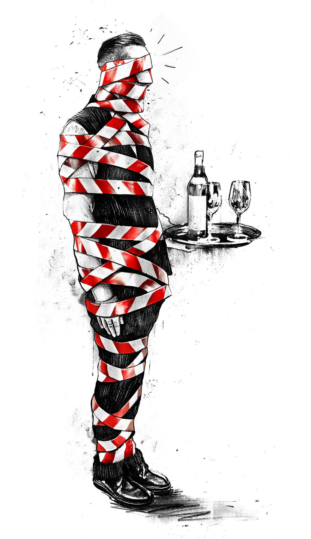 Gastornomie Corona - Kornel Illustration | Kornel Stadler portfolio