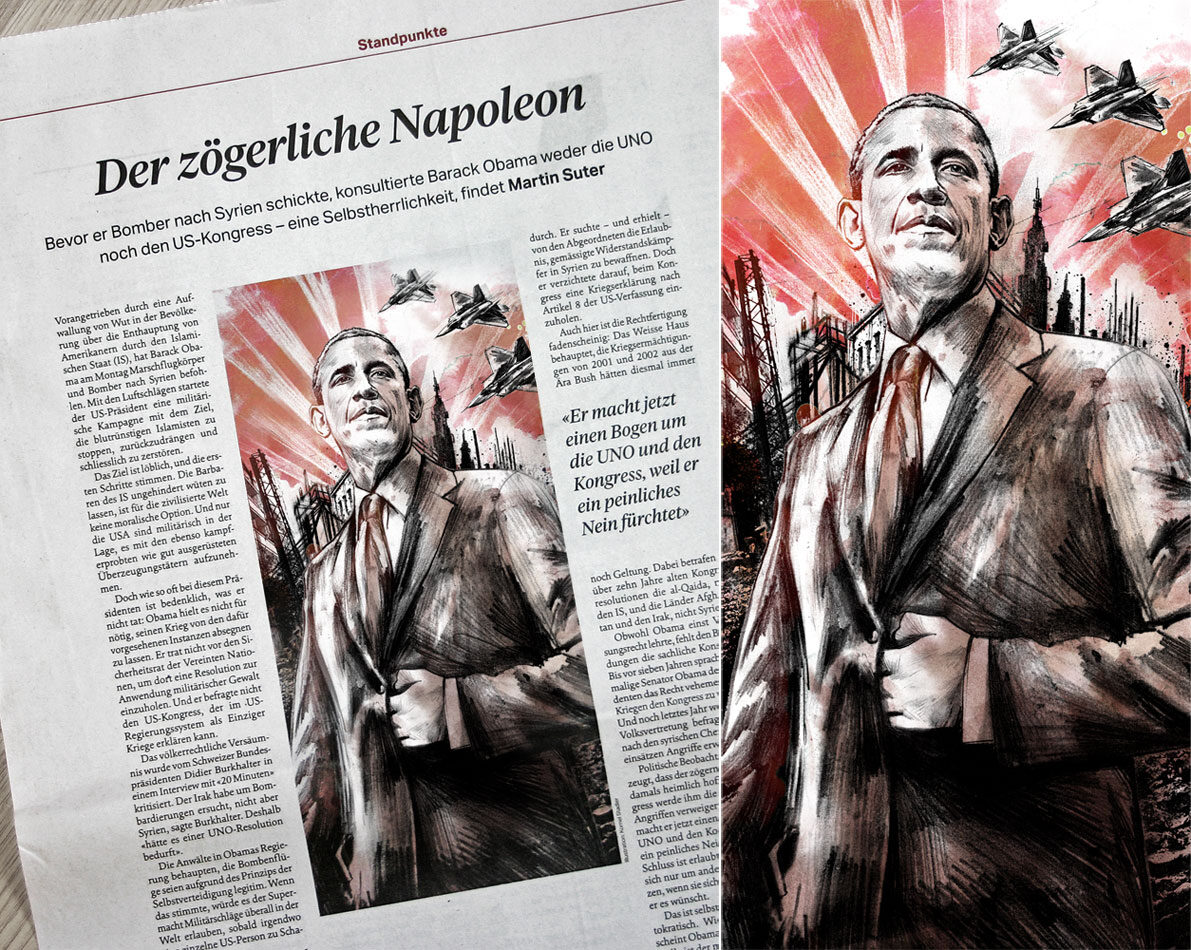 Napoleon - Kornel Illustration | Kornel Stadler portfolio
