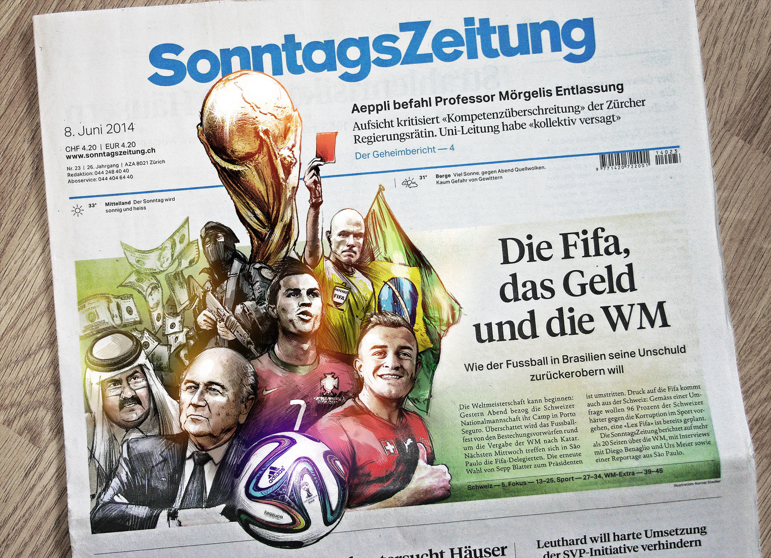 SZ Cover Foto - Kornel Illustration | Kornel Stadler portfolio