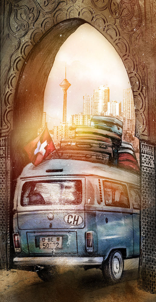 Iranreise - Kornel Illustration | Kornel Stadler portfolio