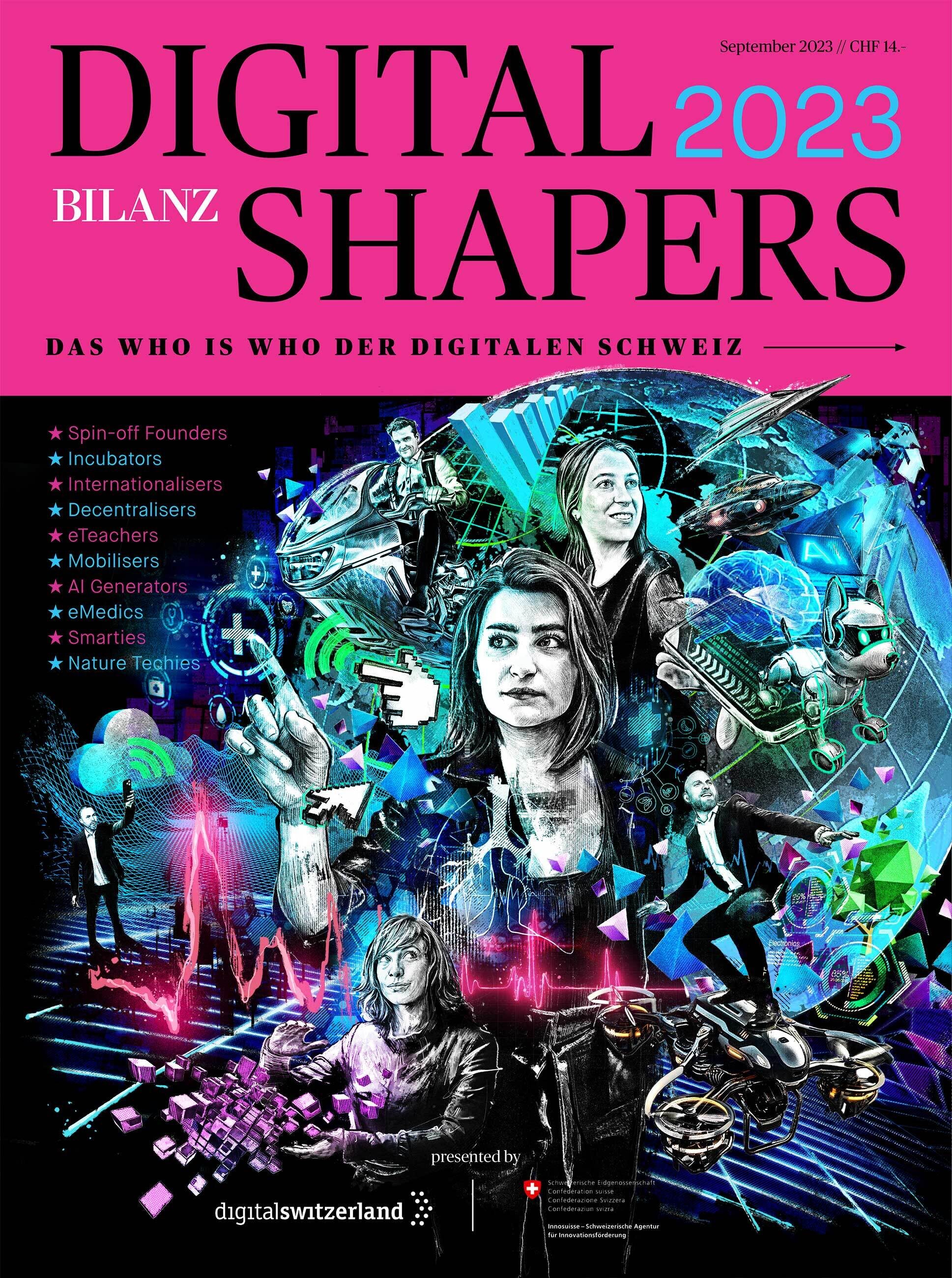 Digital Shapers cover illustration editorial technology tech innovation - Kornel Illustration | Kornel Stadler portfolio