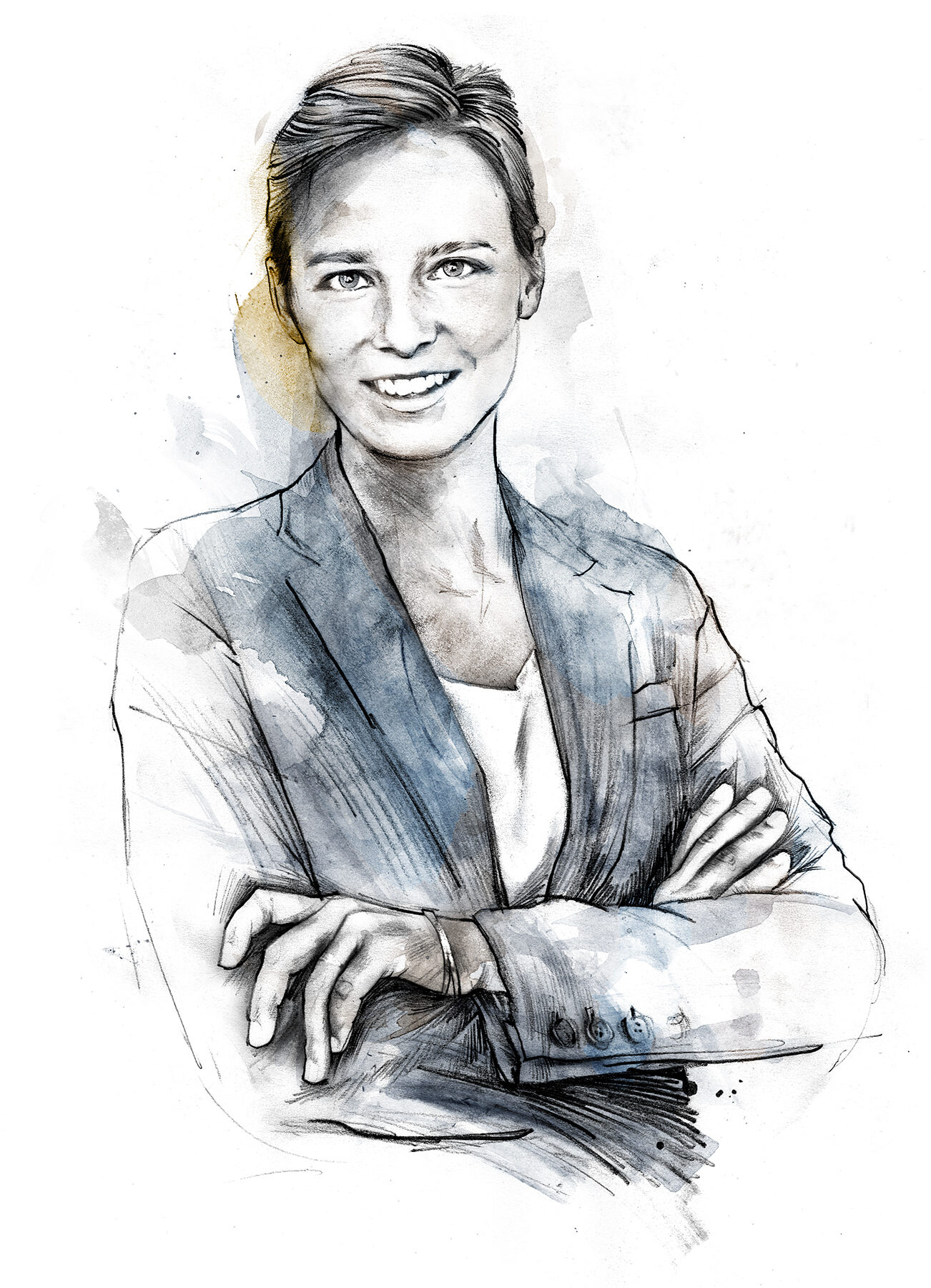 Portrait illustration eitorial drawing - Kornel Illustration | Kornel Stadler portfolio