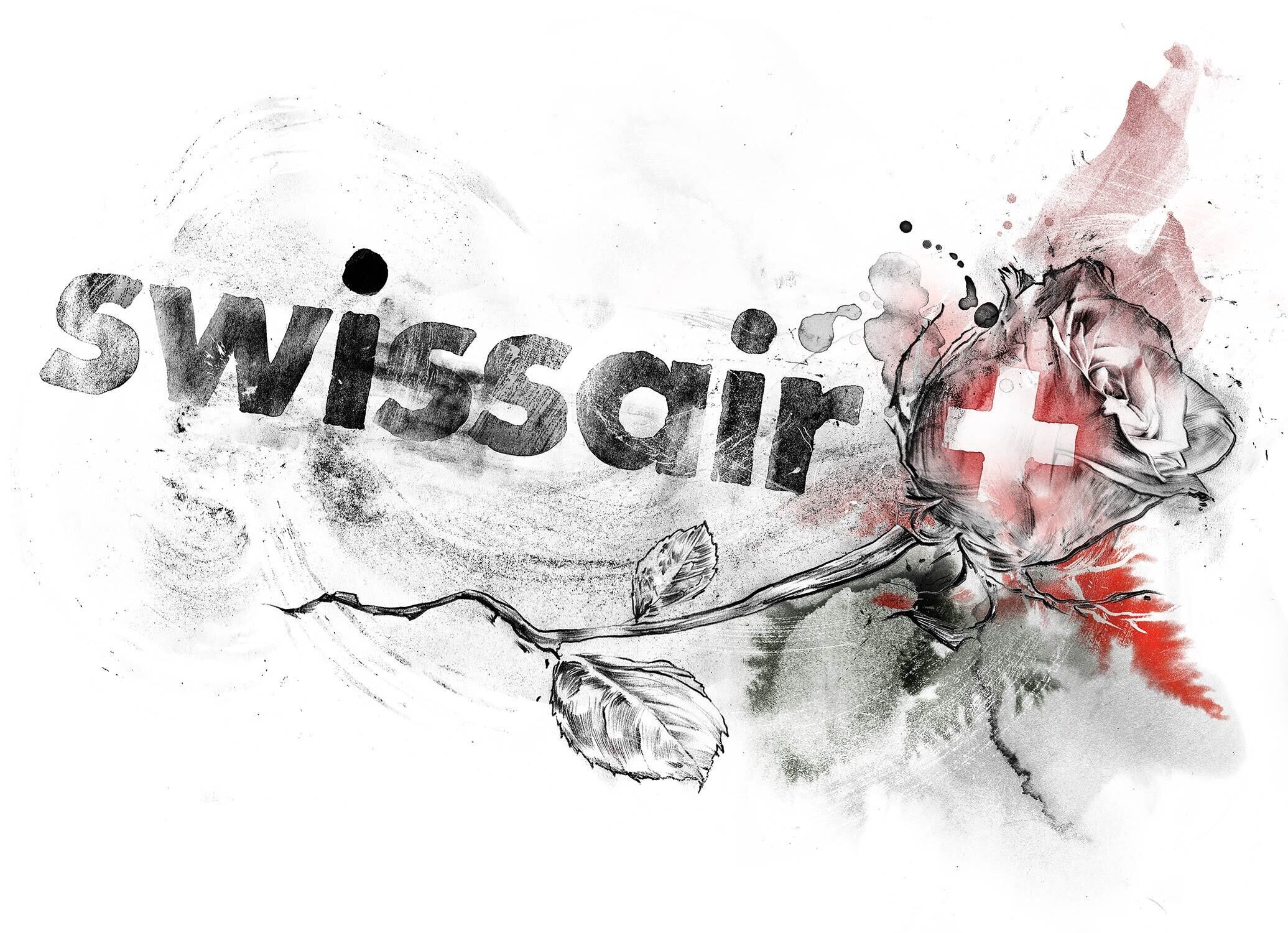 Swissair - Kornel Illustration | Kornel Stadler portfolio