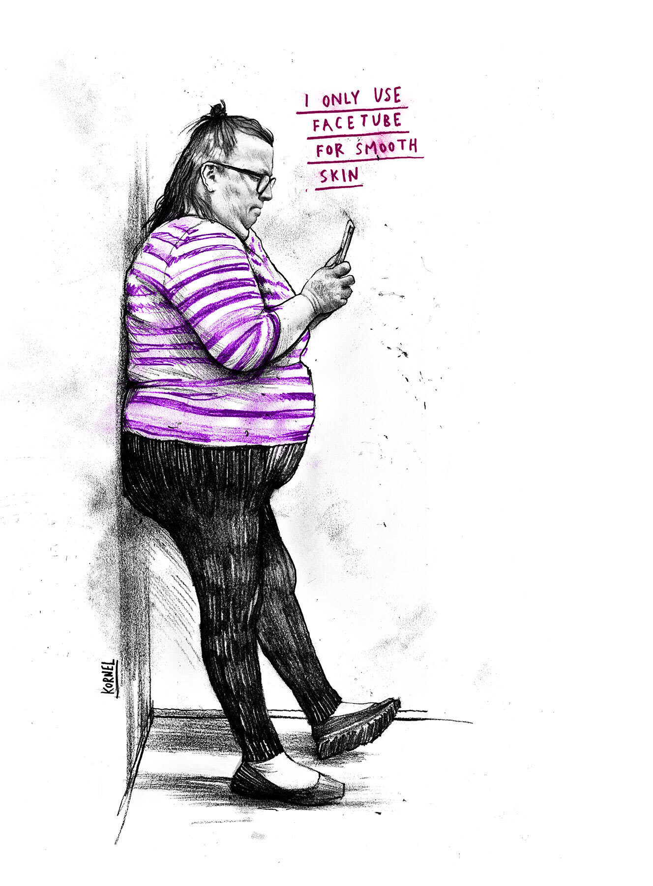 Facetube - Kornel Illustration | Kornel Stadler portfolio