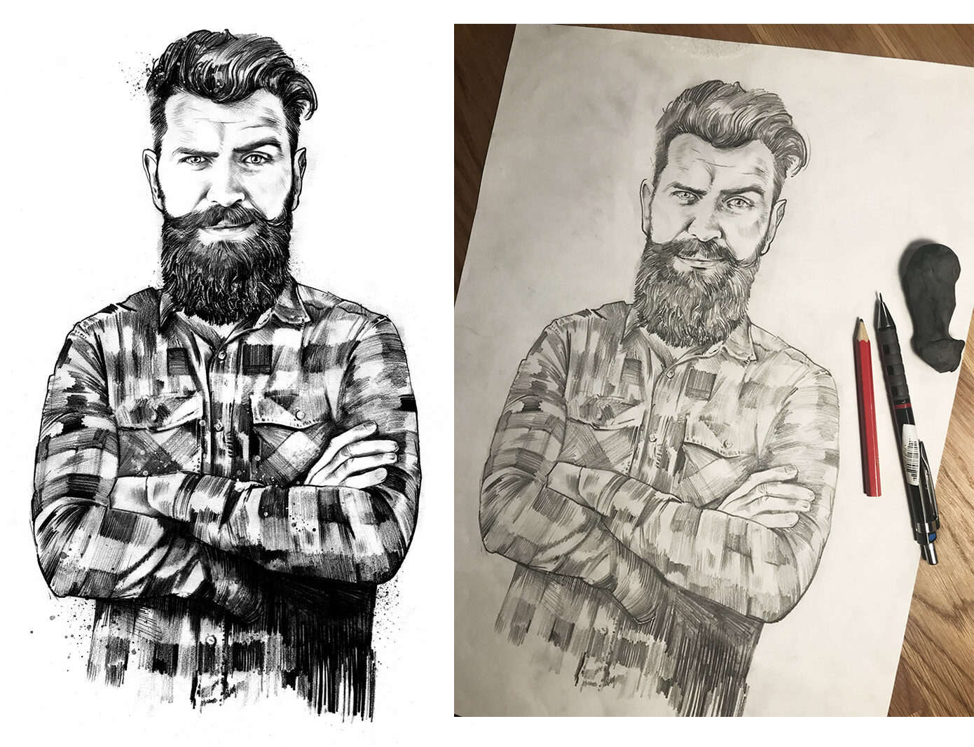 Hipster - Kornel Illustration | Kornel Stadler portfolio