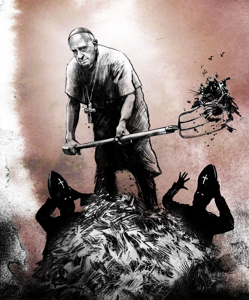Pope1 - Kornel Illustration | Kornel Stadler portfolio