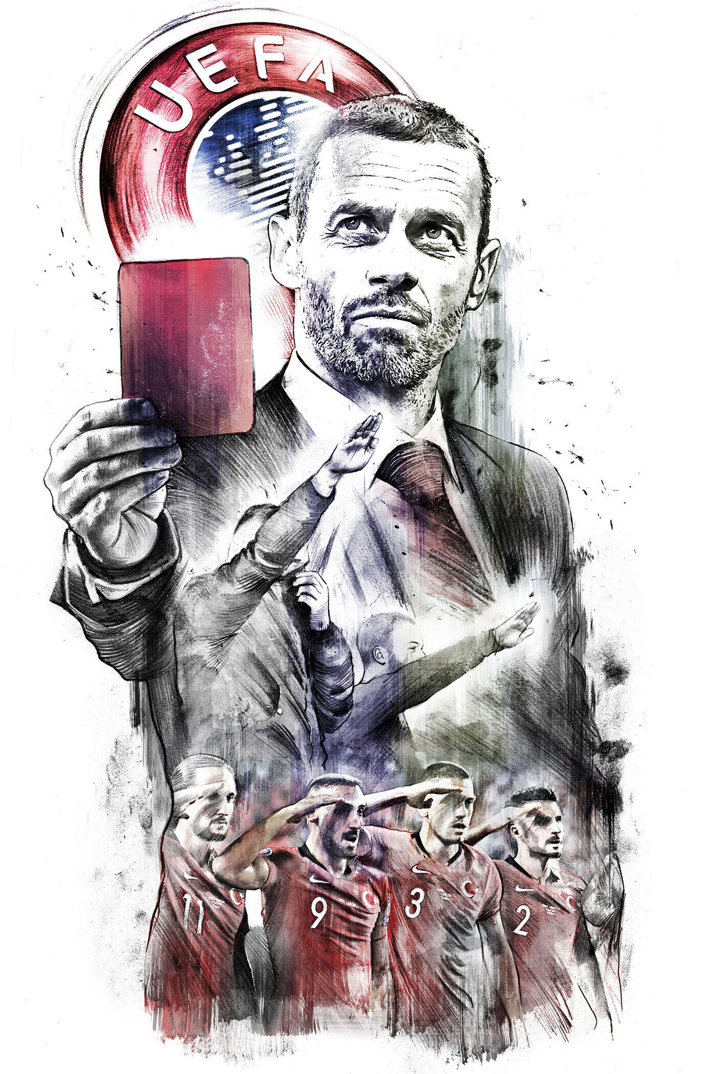 UEFA - Kornel Illustration | Kornel Stadler portfolio