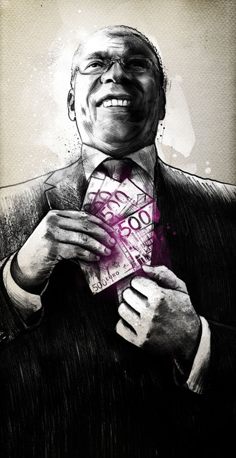 Korruption - Kornel Illustration | Kornel Stadler portfolio