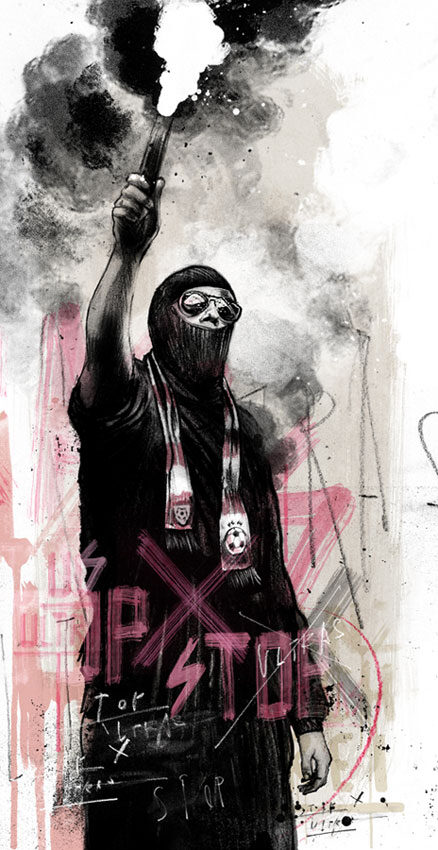 Ultra Fussball - Kornel Illustration | Kornel Stadler portfolio