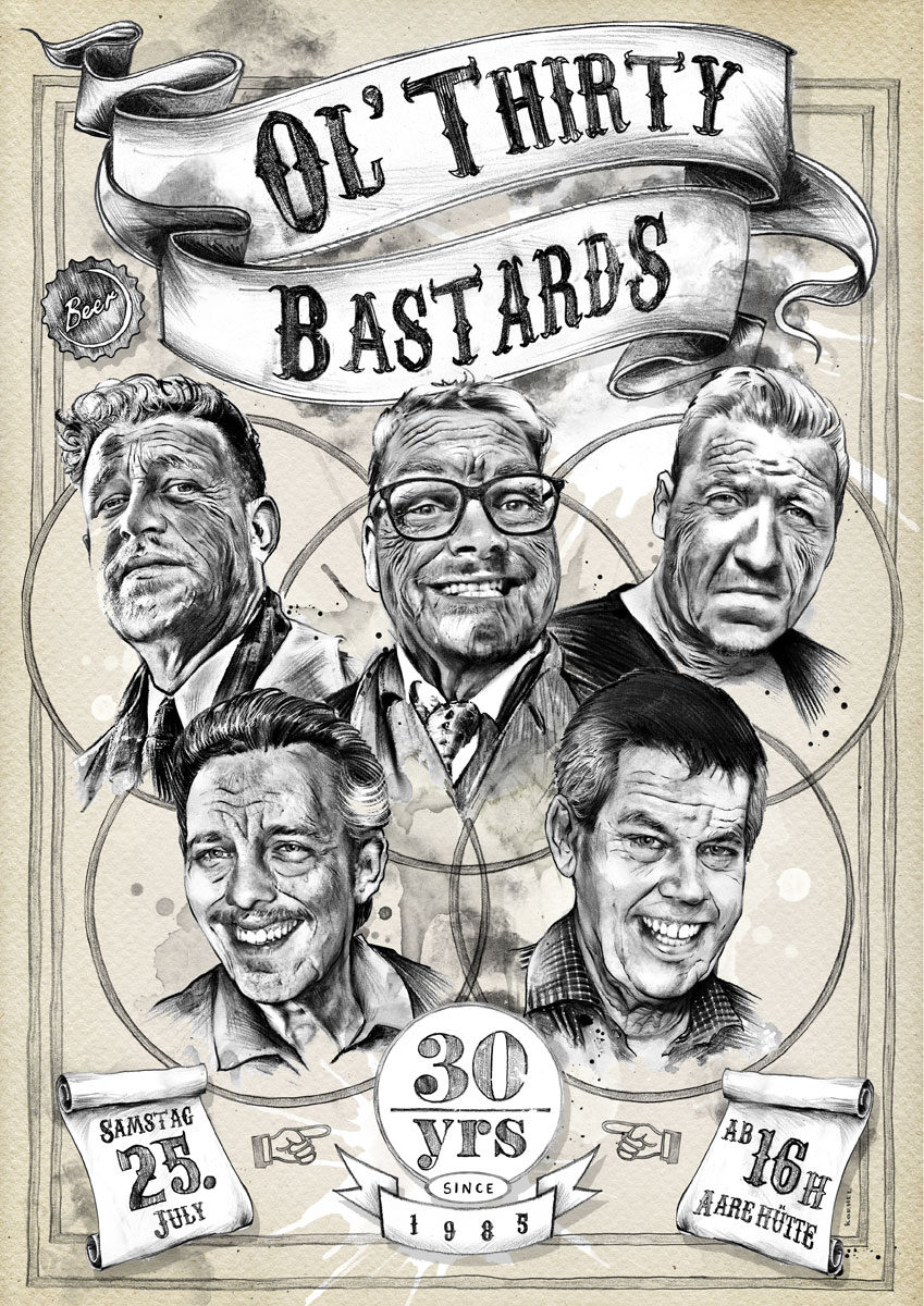 Party - Kornel Illustration | Kornel Stadler portfolio