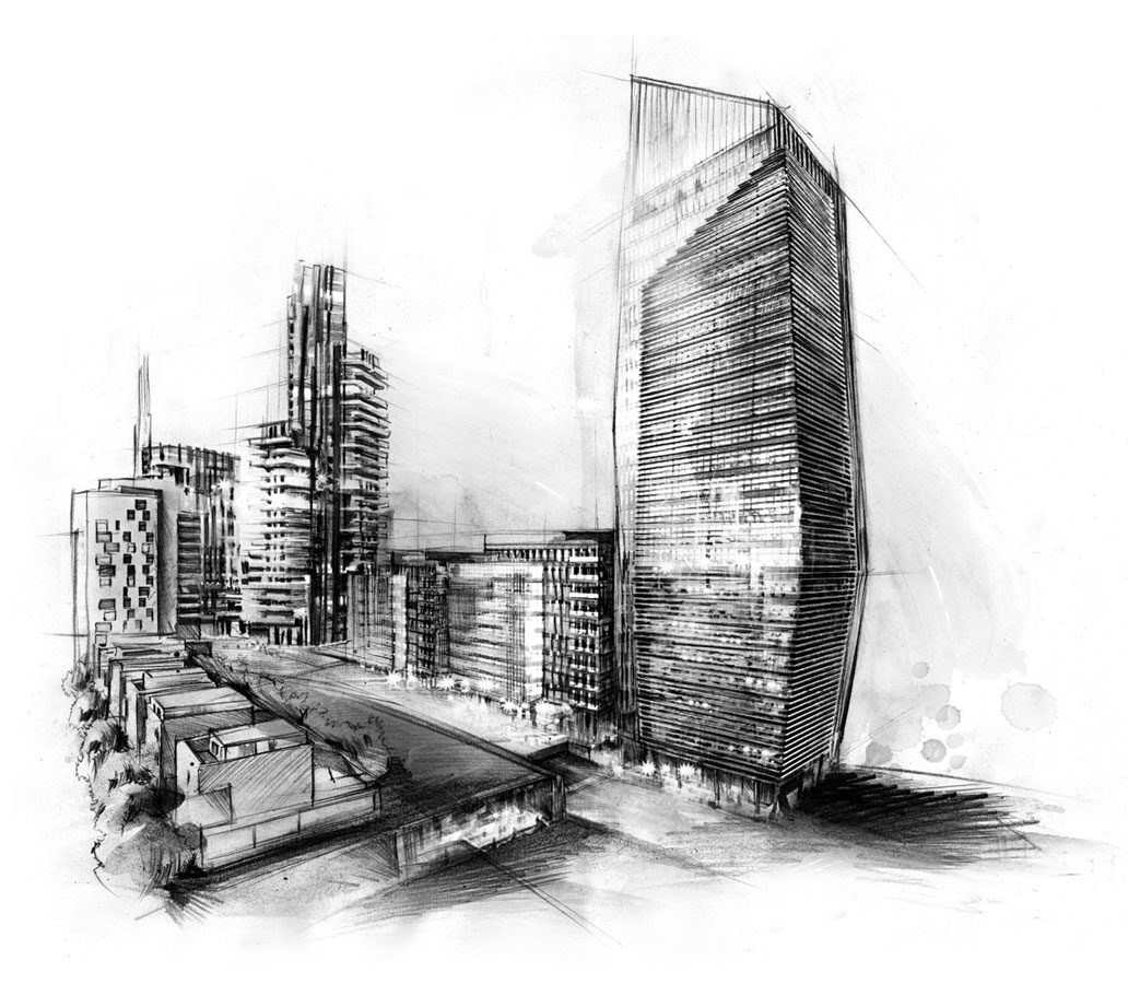 Porta Nueva - Kornel Illustration | Kornel Stadler portfolio