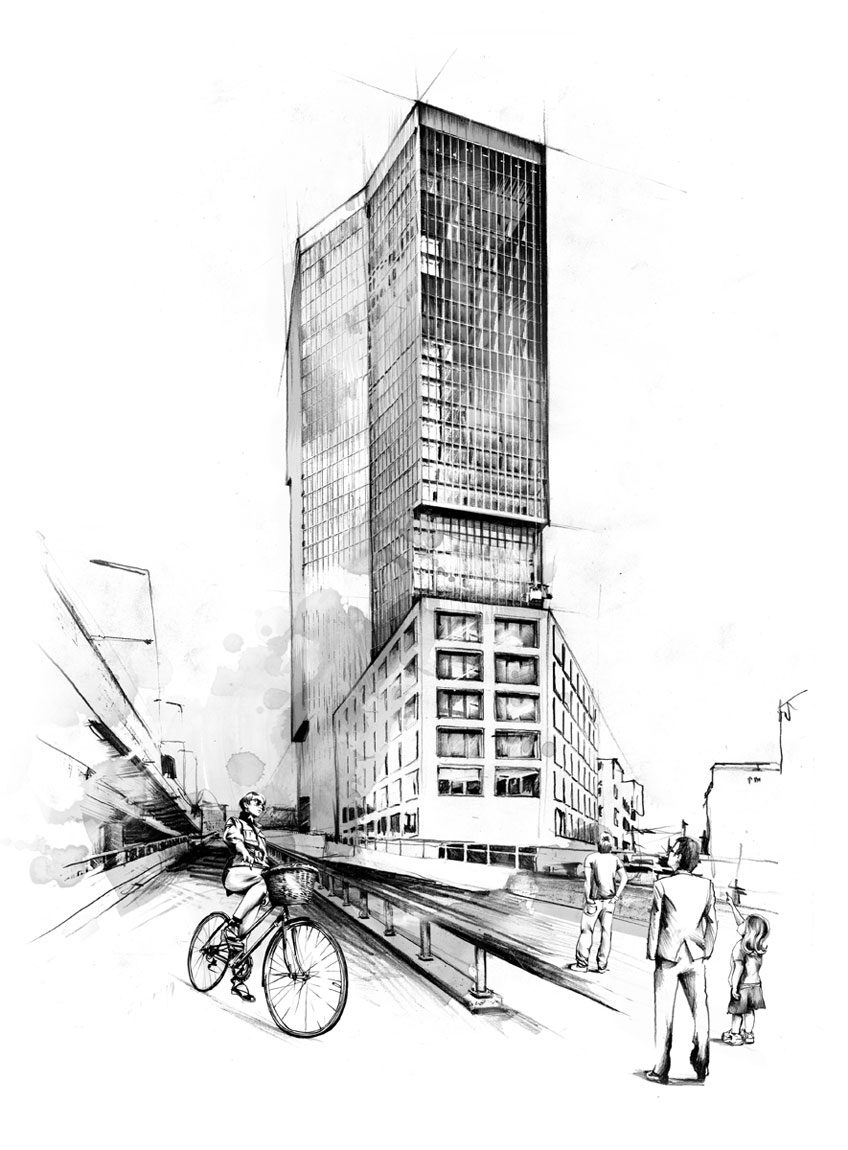 Prime Tower - Kornel Illustration | Kornel Stadler portfolio