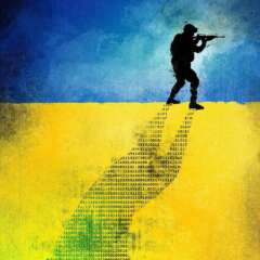 Work Shadow war cyperspace cyberwar editoiral consptuel ukraine Kornel Illustration | Kornel Stadler