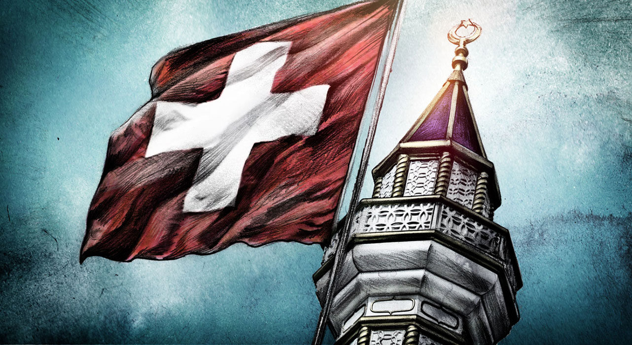 Muslime Schweiz1 - Kornel Illustration | Kornel Stadler portfolio