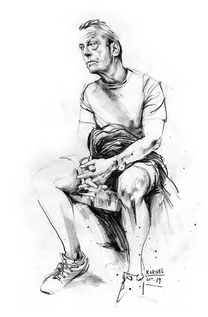 Oktober skizze - Kornel Illustration | Kornel Stadler portfolio