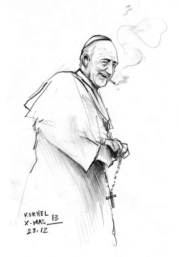 Skizze xmas - Kornel Illustration | Kornel Stadler portfolio
