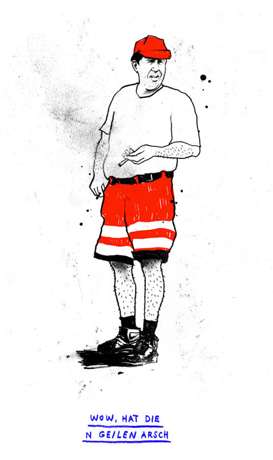 Heisser Feger - Kornel Illustration | Kornel Stadler portfolio