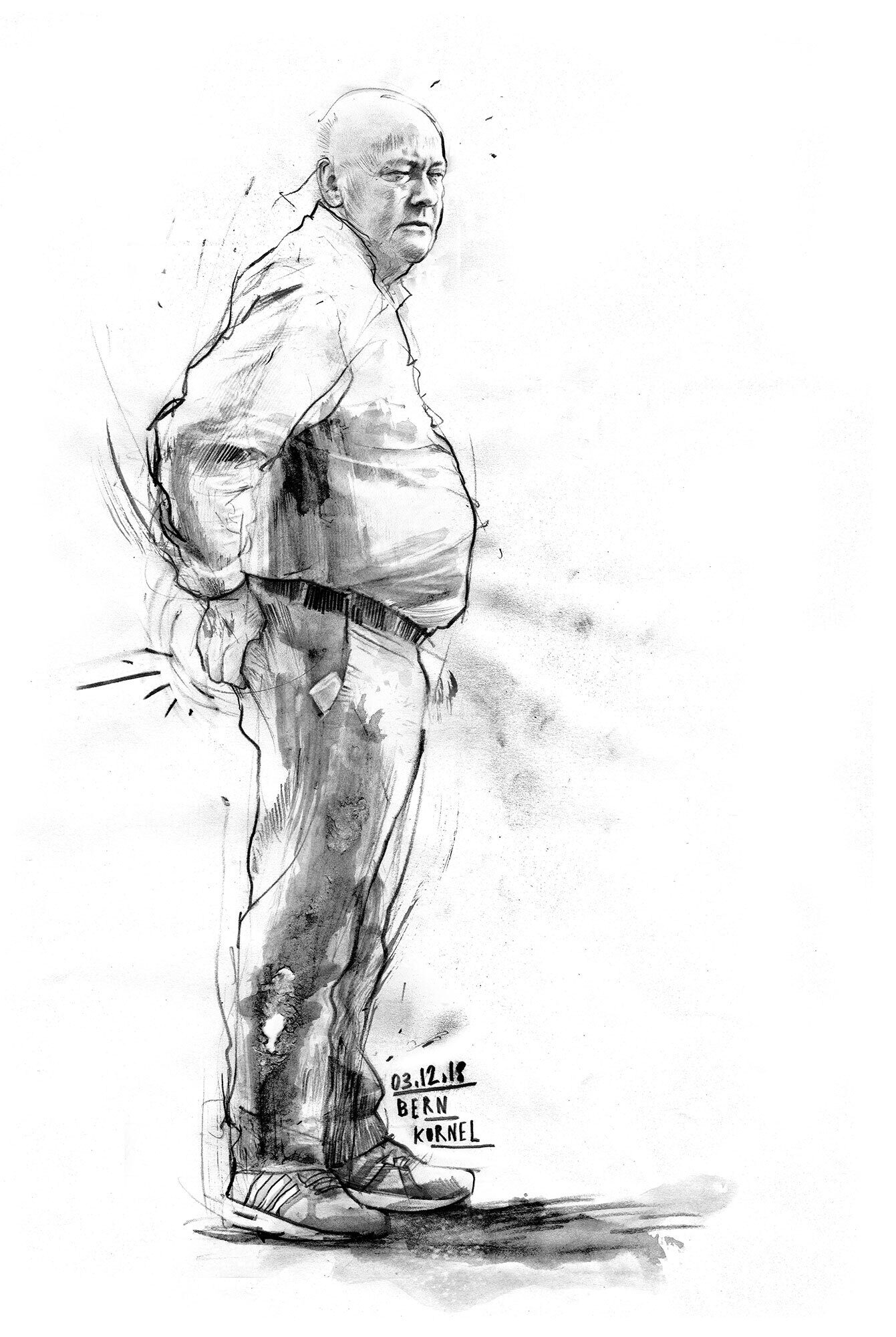 Pencil sketch - Kornel Illustration | Kornel Stadler portfolio
