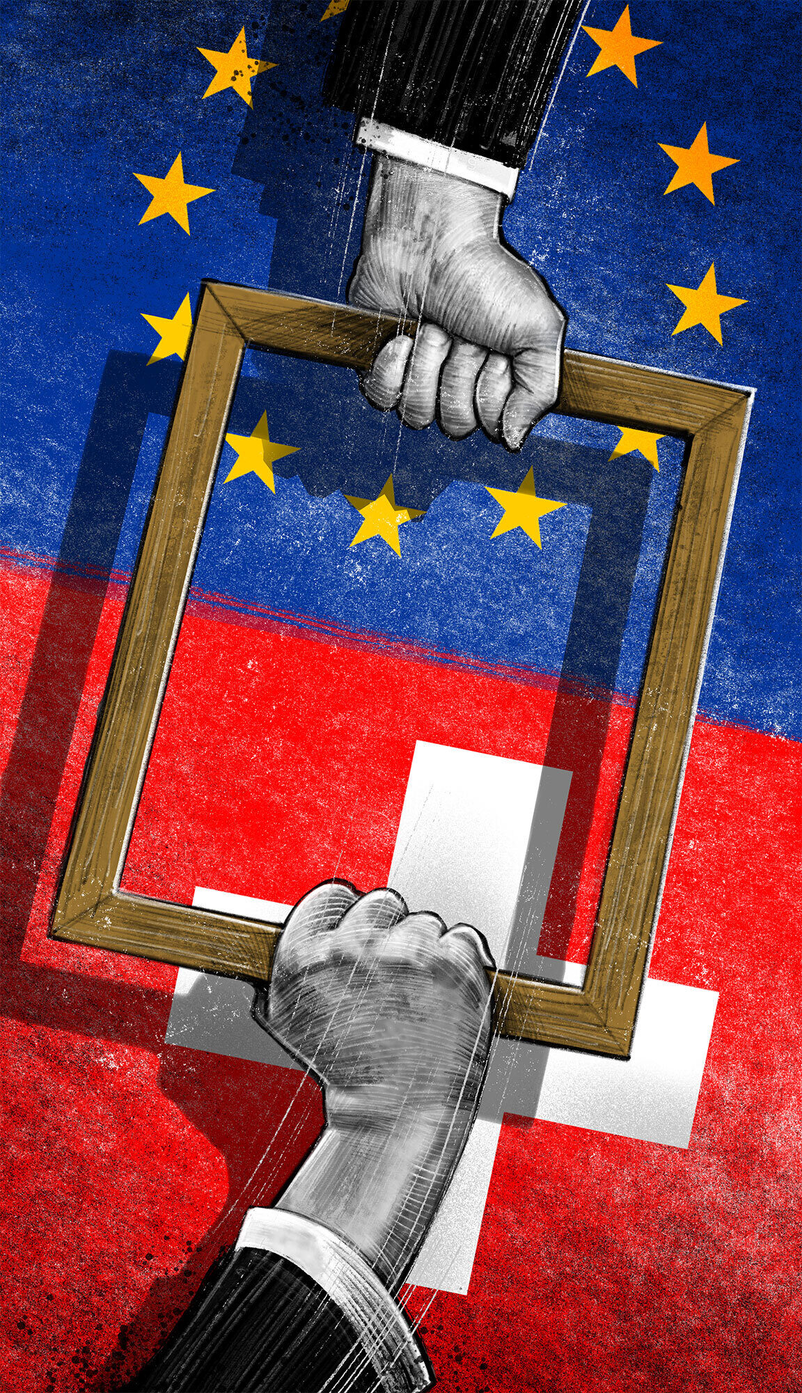 Rahmenabkommen - Kornel Illustration | Kornel Stadler portfolio