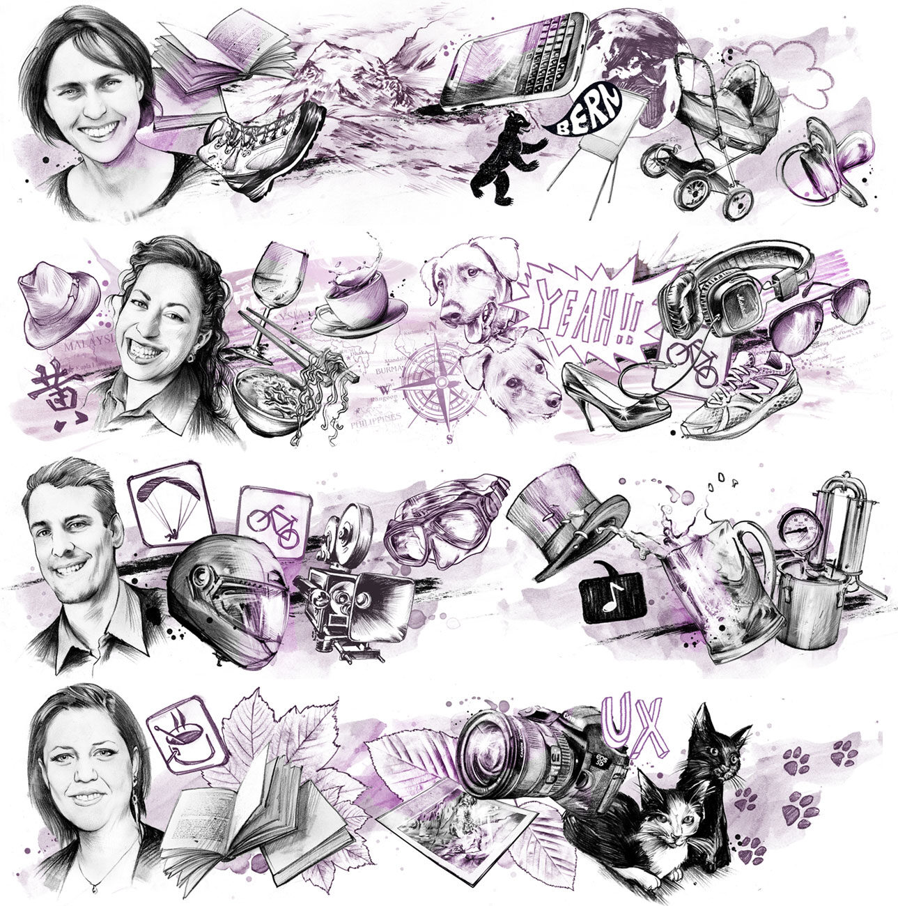 Team - Kornel Illustration | Kornel Stadler portfolio