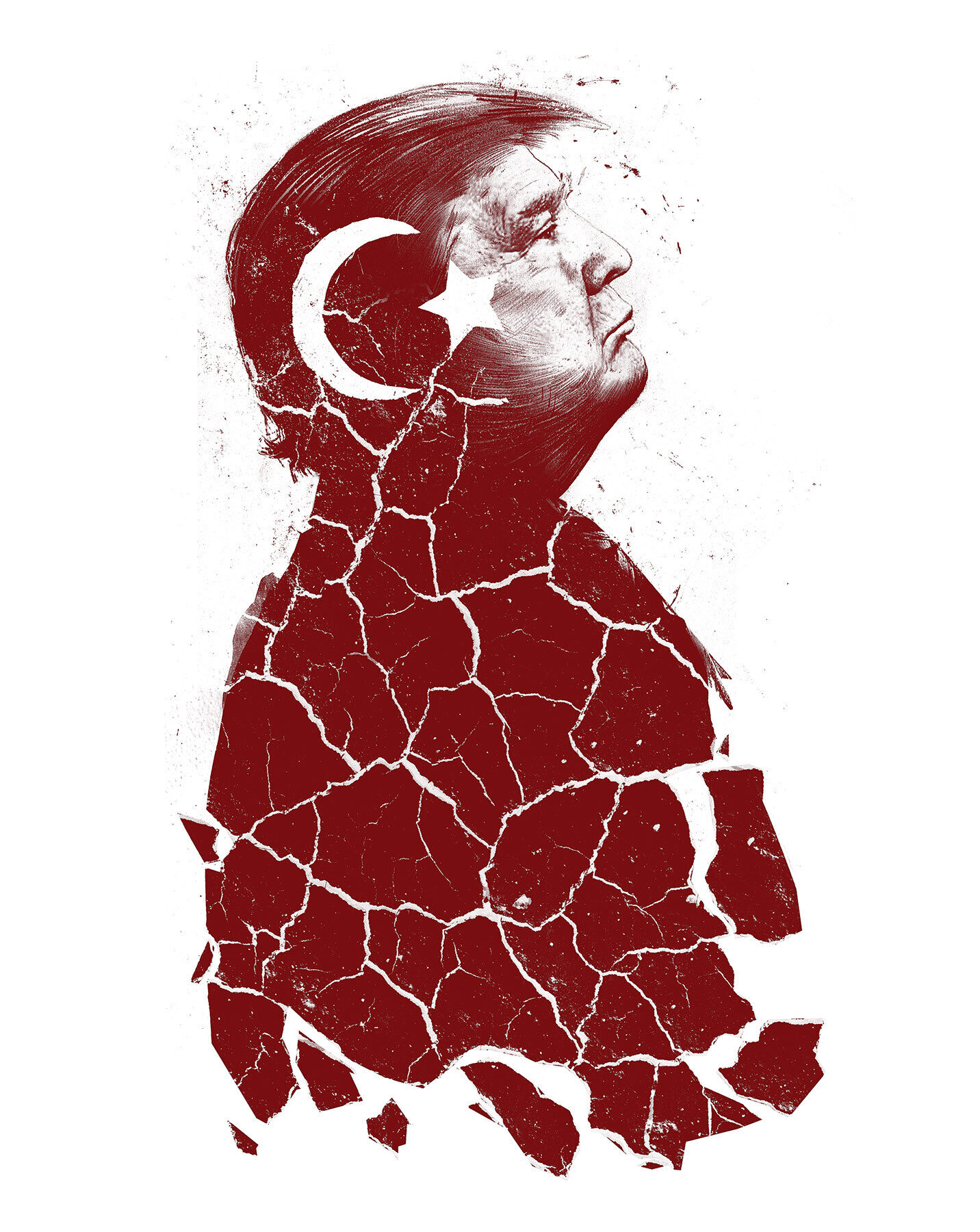 Donald Trump Turky currency crisis - Kornel Illustration | Kornel Stadler portfolio