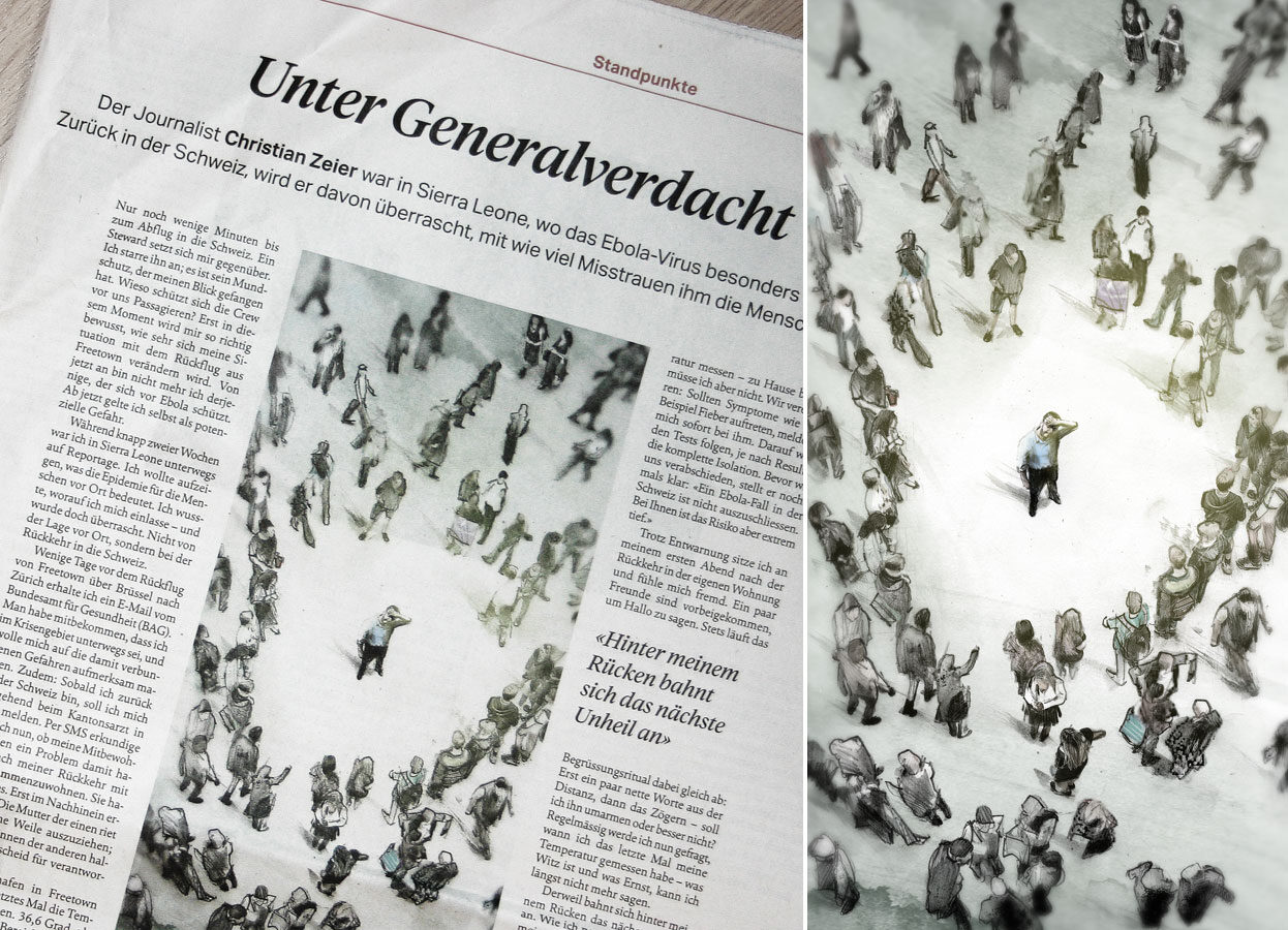 Ebola web - Kornel Illustration | Kornel Stadler portfolio