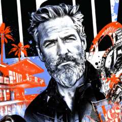 Work Man world cover illustration design artwork magazine editorial illustrationart men luxery lifestyle goodlife sneaker eames lounge chair roli cars bike Kornel Illustration | Kornel Stadler