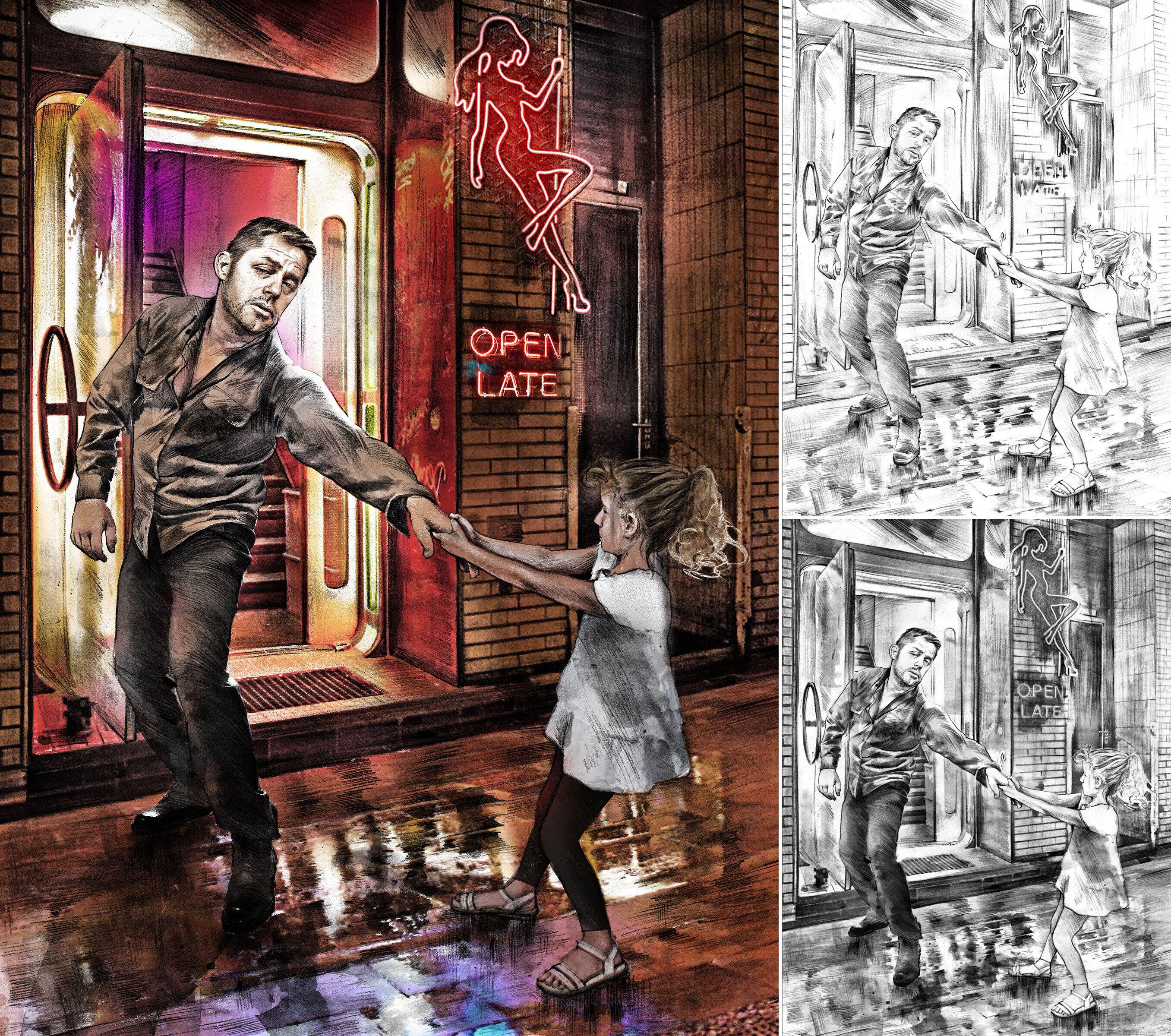 Illustration sketches - Kornel Illustration | Kornel Stadler portfolio